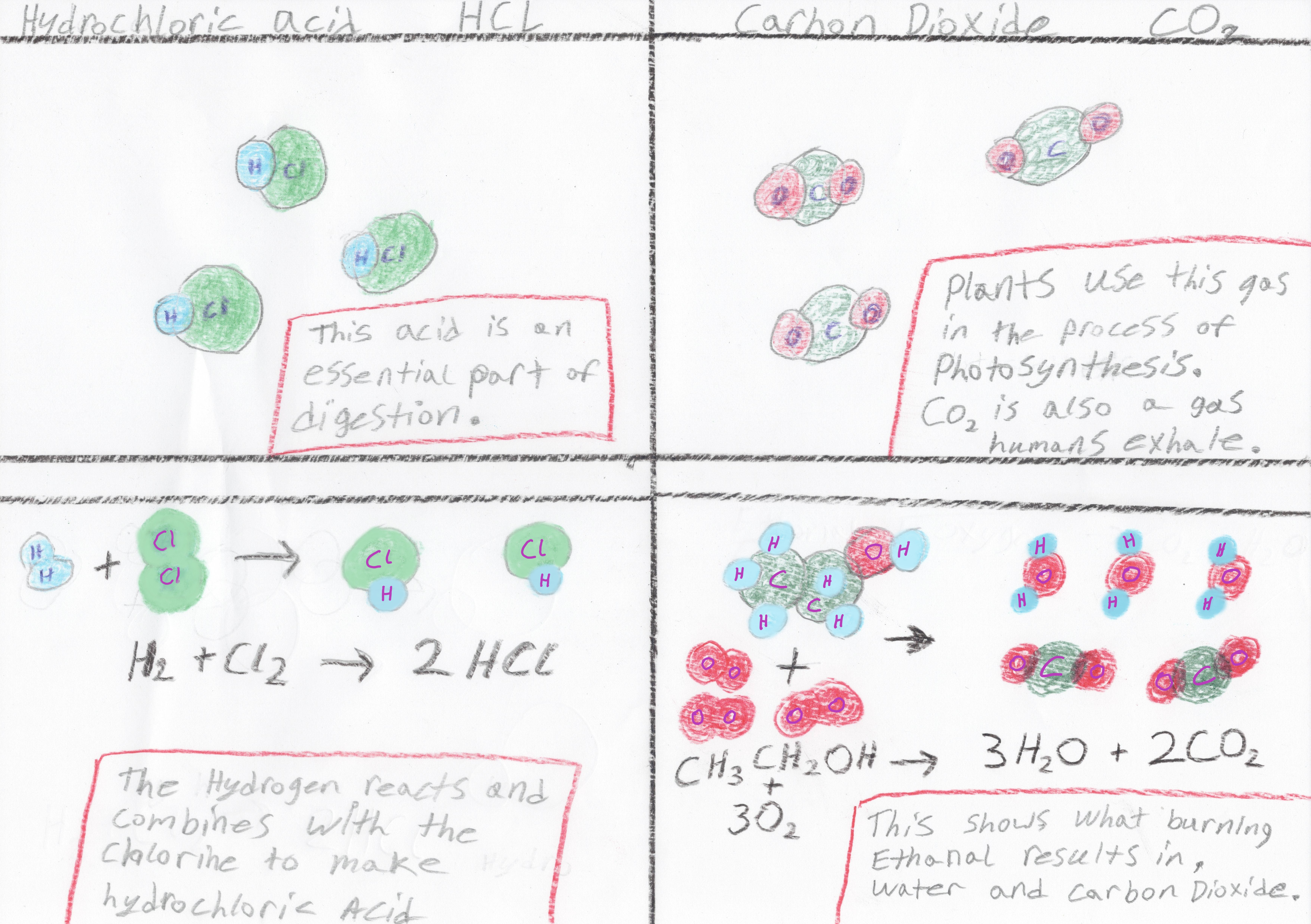 Examples of Chemical Formulas and Equations